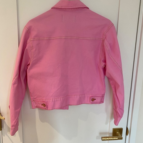 Pink Denim Jacket - Picture 3 of 4